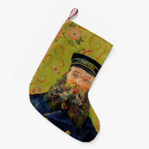 Petite Chaussette De Noël Le facteur Joseph Roulin de Vincent Van Gogh