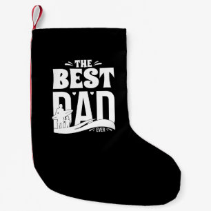 Petite Chaussette De Noël Le Meilleur Papa du Monde - Père et Enfant