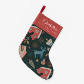 Petite Chaussette De Noël Le premier bas de Noël du bébé ! (Devant (Accrochage))