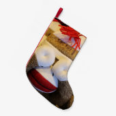 Petite Chaussette De Noël Le singe de Peek-a-boo (Devant (Accrochage))