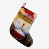 Petite Chaussette De Noël Le singe de Peek-a-boo (Devant (Accrochage))