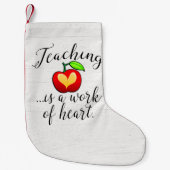 Petite Chaussette De Noël L'enseignement est une oeuvre de reconnaissance de (Devant)