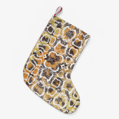 Petite Chaussette De Noël Léopard Snake Poster de animal Texture (Devant (Accrochage))
