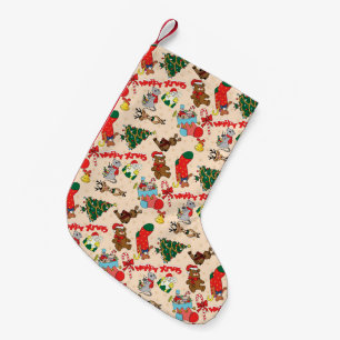 Petite Chaussette De Noël Les animaux des bois Noël