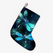 Petite Chaussette De Noël Les libellules du lac (Devant (Accrochage))