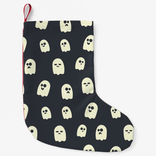 Petite Chaussette De Noël Les mignons fantômes d'Halloween (Devant)