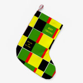 Petite Chaussette De Noël Les racines jamaïcaines (Devant (Accrochage))