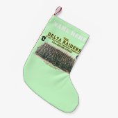 PETITE CHAUSSETTE DE NOËL LES RAIDERS DELTA (Devant (Accrochage))