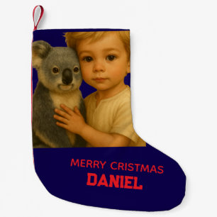 Petite Chaussette De Noël Lien de la nature et de l'innocence (Koala)