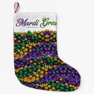 Petite Chaussette De Noël L'image emblématique sur le thème de Mardi Gras de