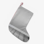 Petite Chaussette De Noël L'intérieur du mur des planches (Devant (Accrochage))