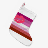 Petite Chaussette De Noël Lipstick_Lesbian (Devant (Accrochage))