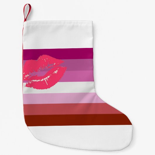 Petite Chaussette De Noël Lipstick_Lesbian (Devant)