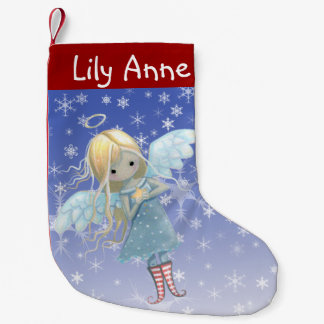Petite Chaussette De Noël Little Star Angel Noël Stocking Personnalisé
