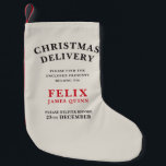 Petite Chaussette De Noël Livraison de Noël Vintage<br><div class="desc">Livraison de Noël vintage. Un classique intemporel. Partie d'une collection.</div>