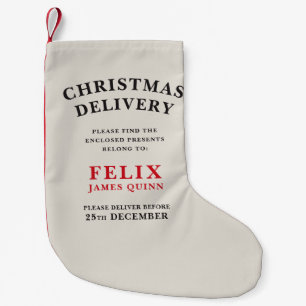 Petite Chaussette De Noël Livraison de Noël Vintage