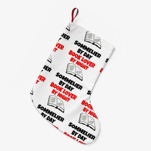 Petite Chaussette De Noël Livre Lover Sommelier