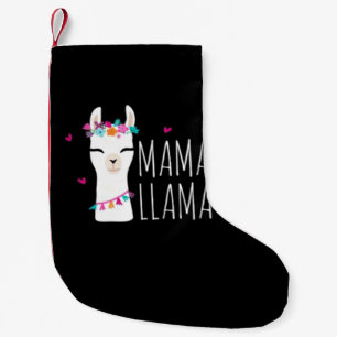 Petite Chaussette De Noël Llama Gift  Mama Llama