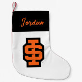 Petite Chaussette De Noël Logo de l'Université d'État de l'Idaho (Devant)