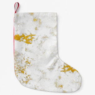 Petite Chaussette De Noël L'or scinde Texture. Elément de conception de trai