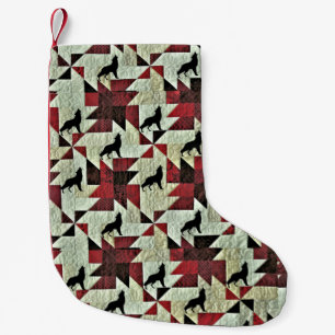 Petite Chaussette De Noël Loup