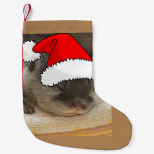 Petite Chaussette De Noël Loup de Noël