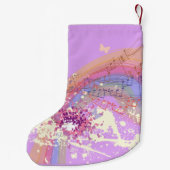 Petite Chaussette De Noël Lullabie étoilée Petite réserve de Noël (Dos)