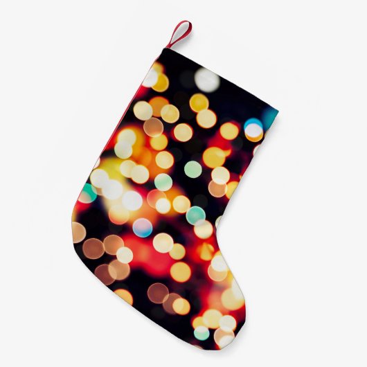 Petite Chaussette De Noël Lumière Abstraite : Arrière - plan de texture simp (Devant (Accrochage))