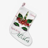 Petite Chaussette De Noël Magical Wives Festive Unicorn (Devant (Accrochage))