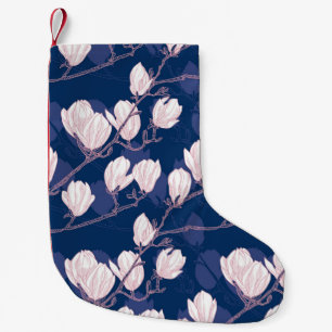 Petite Chaussette De Noël Magnolia Elegance : Le Printemps de la Marine