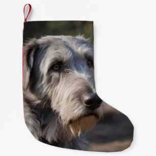 Petite Chaussette De Noël "Majesté sans impression : le regard stoïque des W