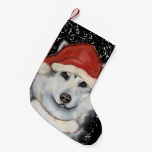 Petite Chaussette De Noël Malamute d'Alaska