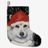 Petite Chaussette De Noël Malamute d'Alaska (Devant)