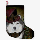 Petite Chaussette De Noël Malamute d'Alaska (Devant)