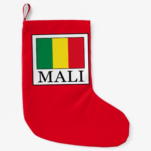 Petite Chaussette De Noël Mali (Devant)