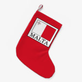 Petite Chaussette De Noël Malte (Devant (Accrochage))