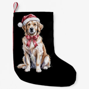 Petite Chaussette De Noël Maman de chien amateur de Golden Retriever pour No