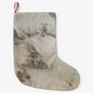 Petite Chaussette De Noël Marbre brun clair texture pierre arrière - plan.ab