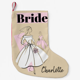 Petite Chaussette De Noël Marche de mode Neutral Bride bas