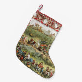 Petite Chaussette De Noël Marche triomphale de l'Elfe Roi, Fées, Goblins (Devant (Accrochage))