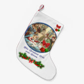 Petite Chaussette De Noël Marie Mère (Devant (Accrochage))