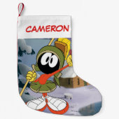 Petite Chaussette De Noël MARVIN MARTIAN™ Cabine d'hiver (Devant)