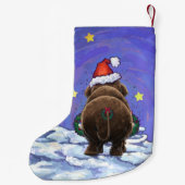 Petite Chaussette De Noël Mastodon festif (Dos)