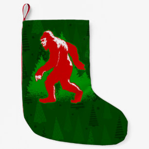 Petite Chaussette De Noël mauvais xmas bigfoot yeti