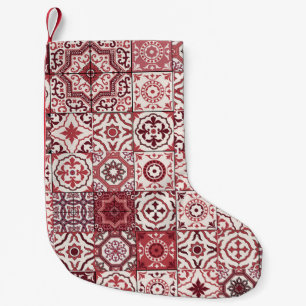Petite Chaussette De Noël Mega Magnifique Motif marocain Patchwork