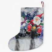 Petite Chaussette De Noël Meilleurs amis Noël Stocker Joyeux Noël (Dos)