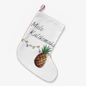 Petite Chaussette De Noël Mele Kalikimaka - bas de Noël (Devant (Accrochage))