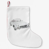 Petite Chaussette De Noël Mercedes classique convertible (Devant)