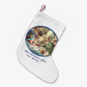 Petite Chaussette De Noël Mère Marie (Devant (Accrochage))