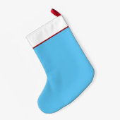 Petite Chaussette De Noël Merle Dapple Dachshund Chien mignon Père Noël (Dos (Accrochage))